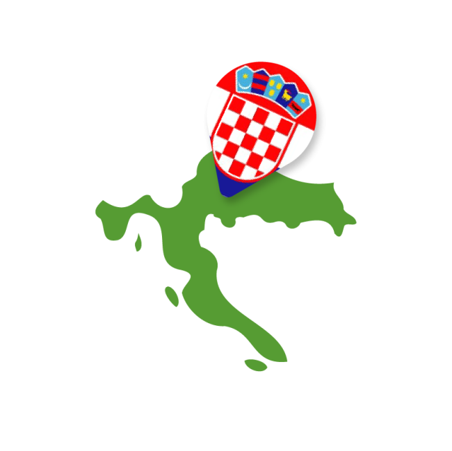 Croatia map